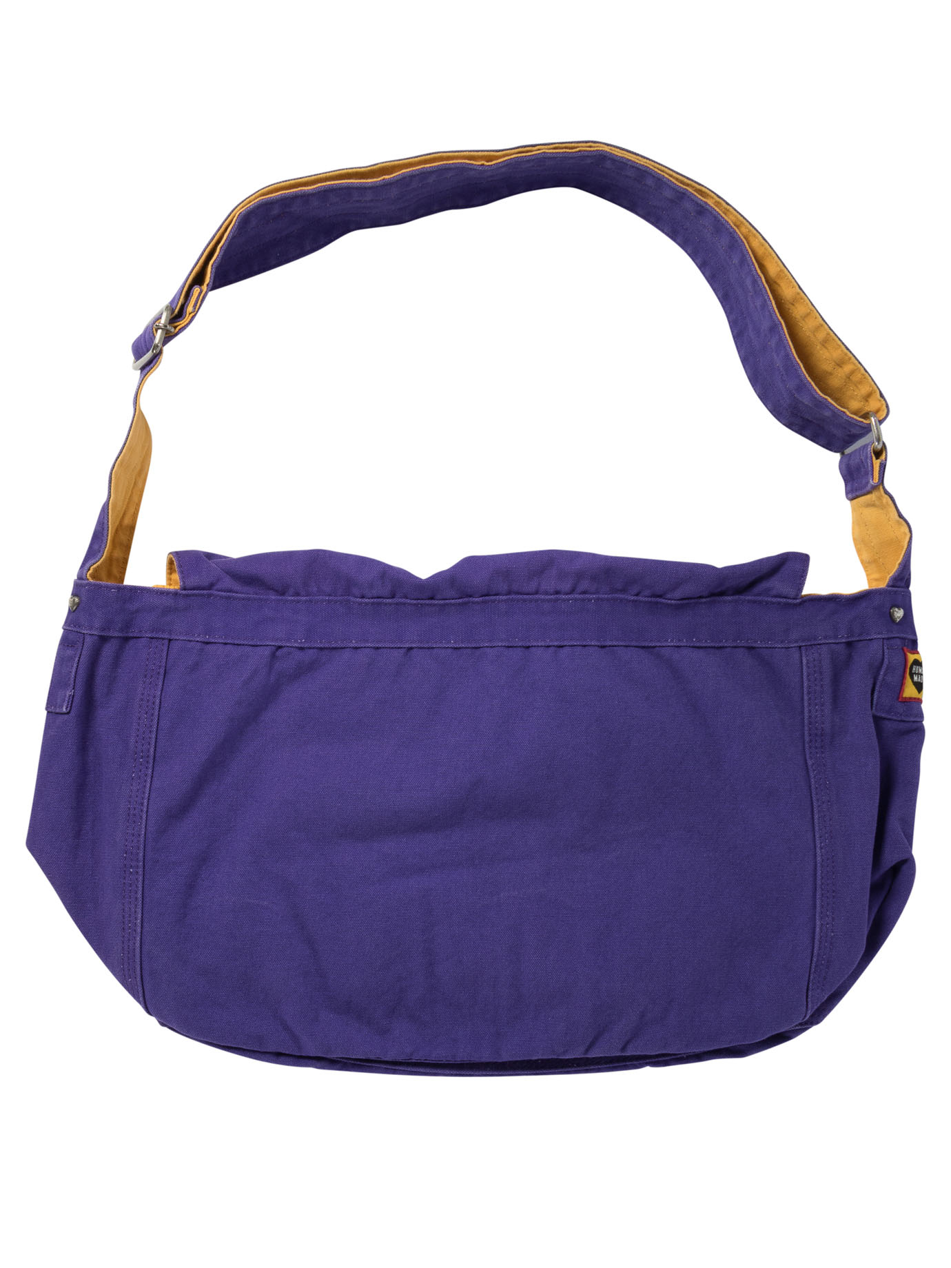 HUMAN MADE Purple Mail crossbody reversible bag